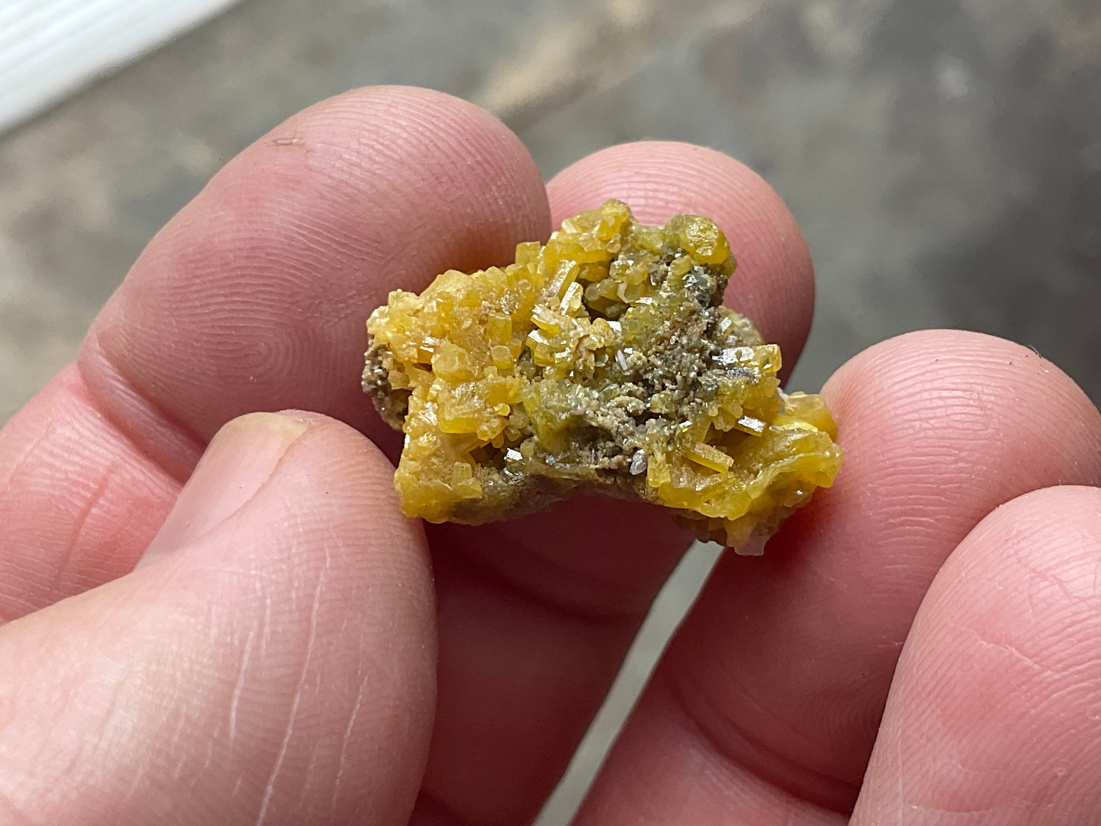 RESERVED FOR CHRISTIAN **10g Western Australian Pyromorphite Specimen 4B