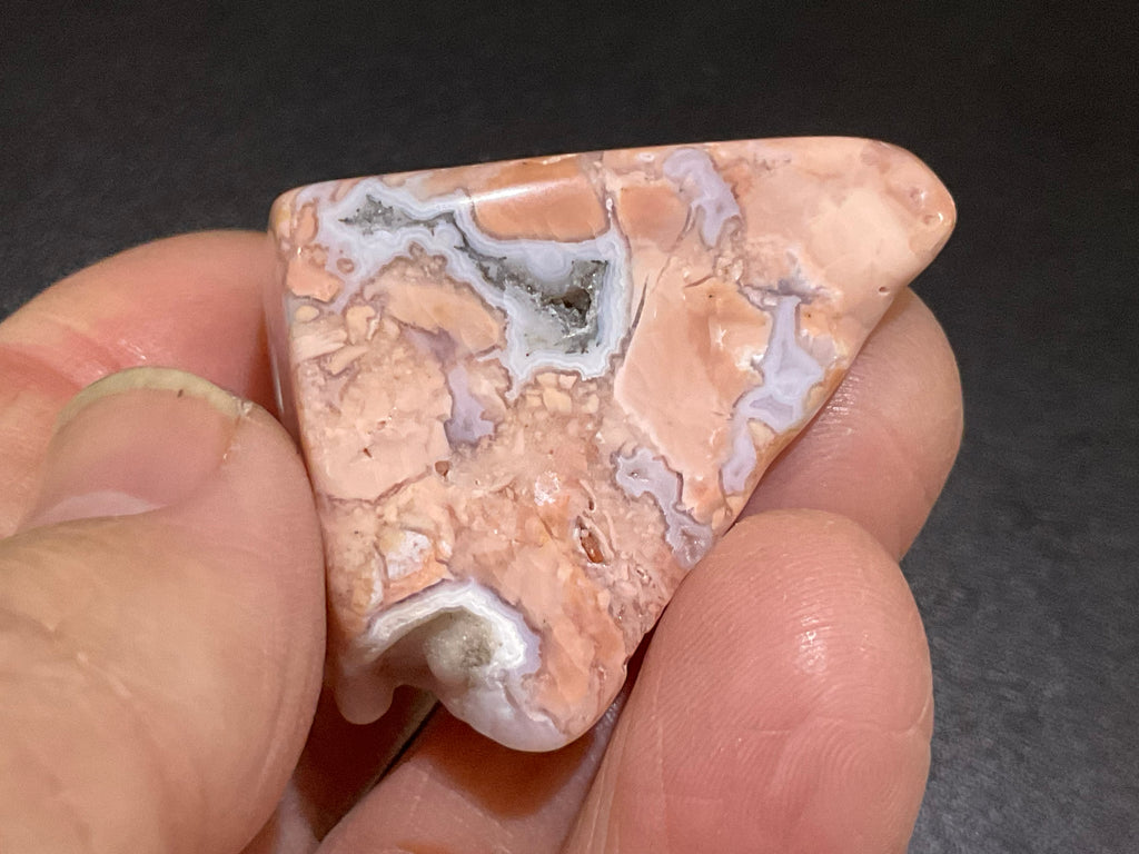 52g “Cotton Candy” Agate Pair 6