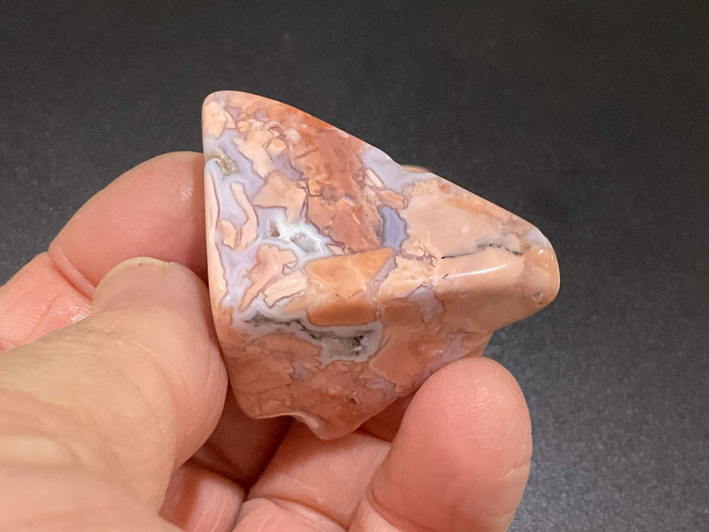 52g “Cotton Candy” Agate Pair 6