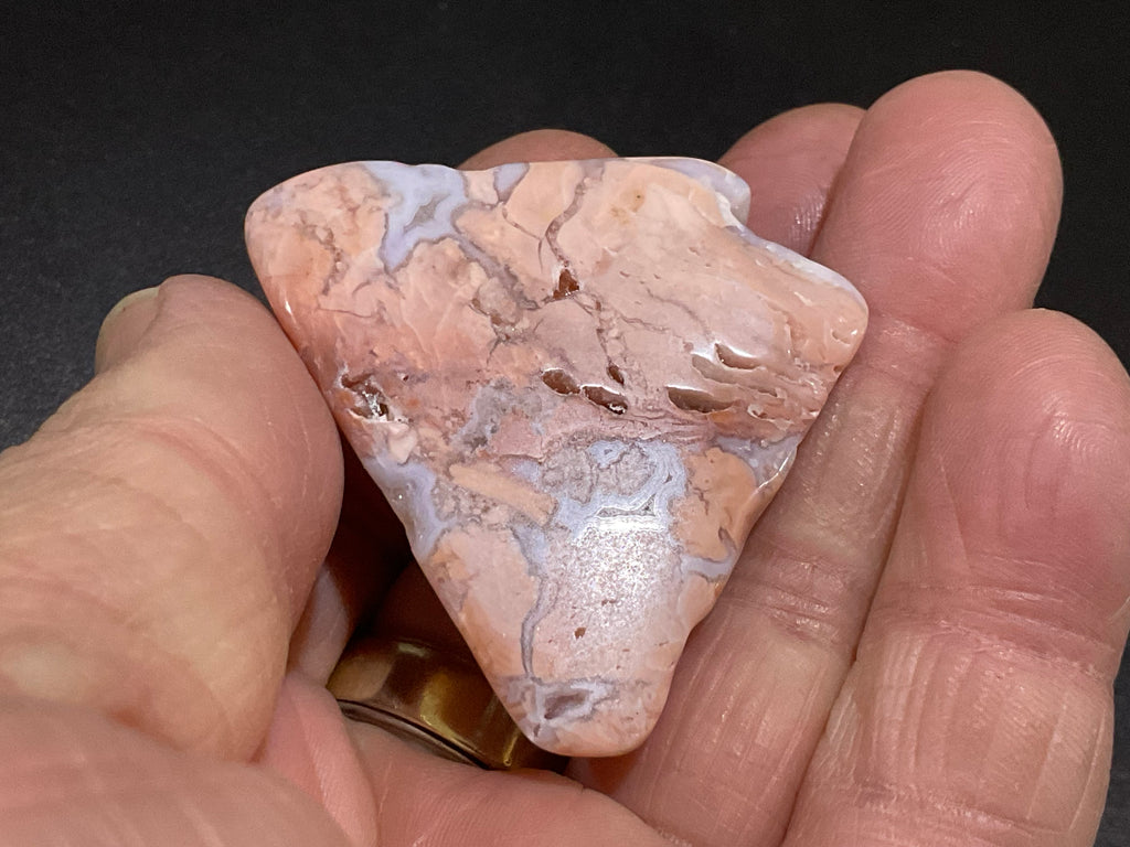 52g “Cotton Candy” Agate Pair 6