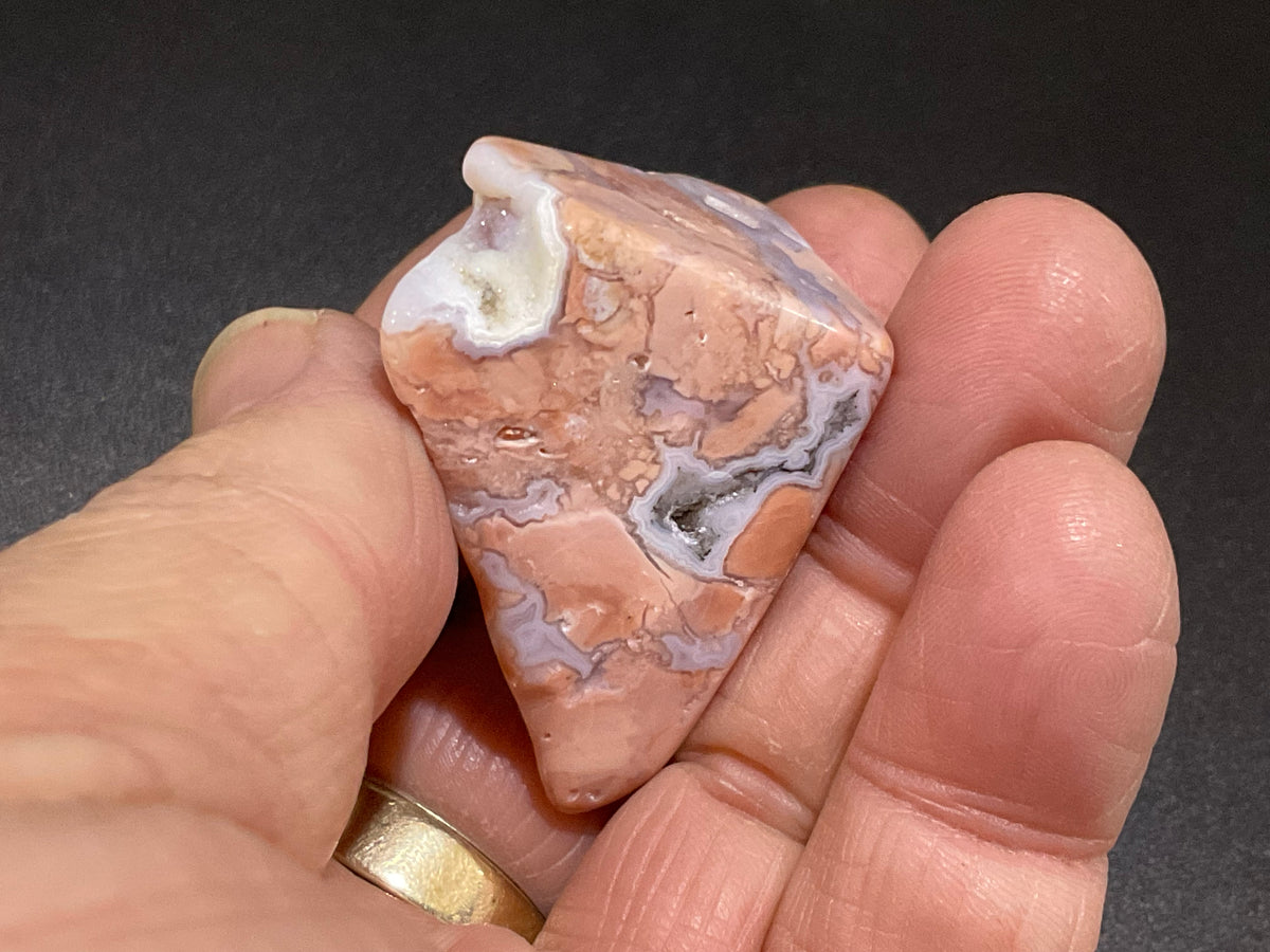52g “Cotton Candy” Agate Pair 6