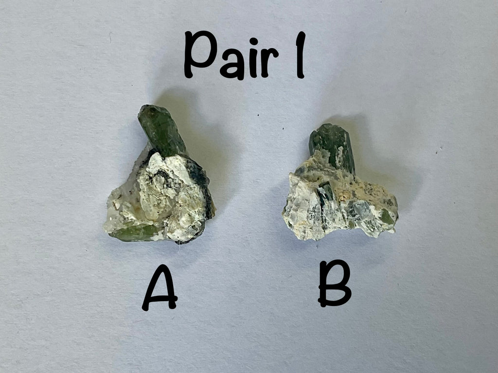 2g Diopside Crystal Specimen 1A from Yinnietharra, Australia