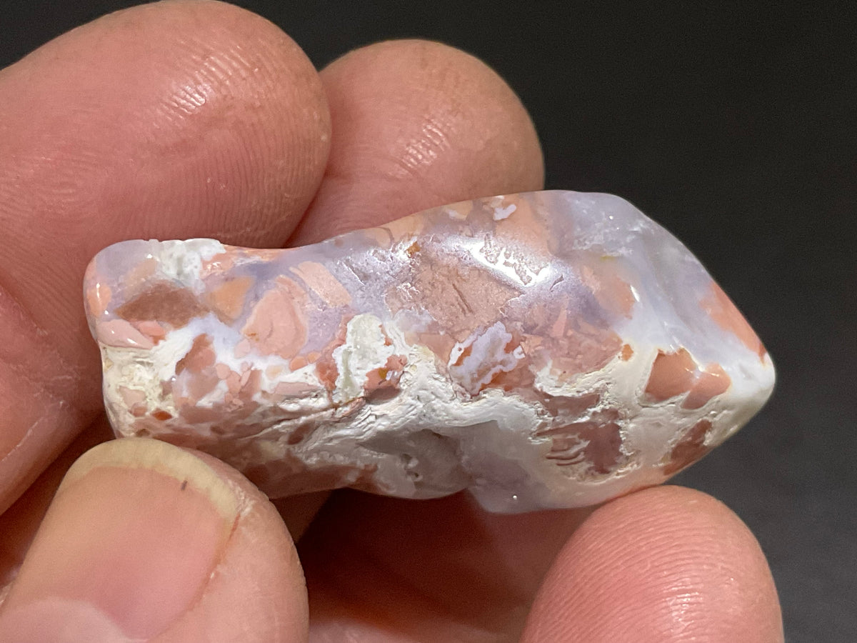 70g “Cotton Candy” Agate Pair 7