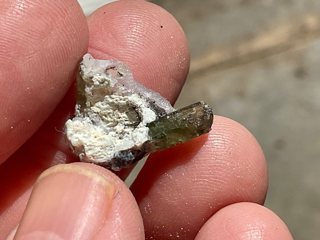 2g Diopside Crystal Specimen 1A from Yinnietharra, Australia