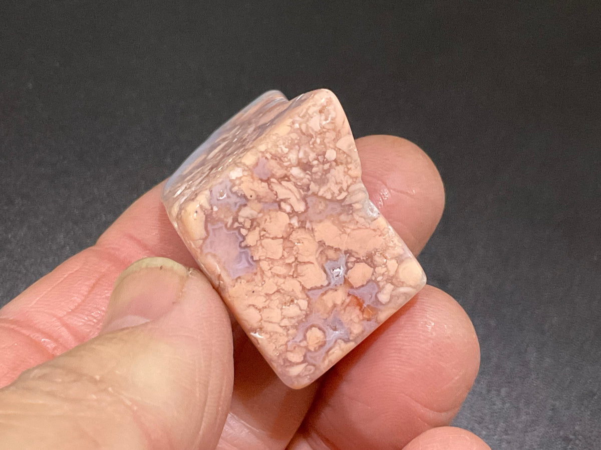 54g “Cotton Candy” Agate Pair 8