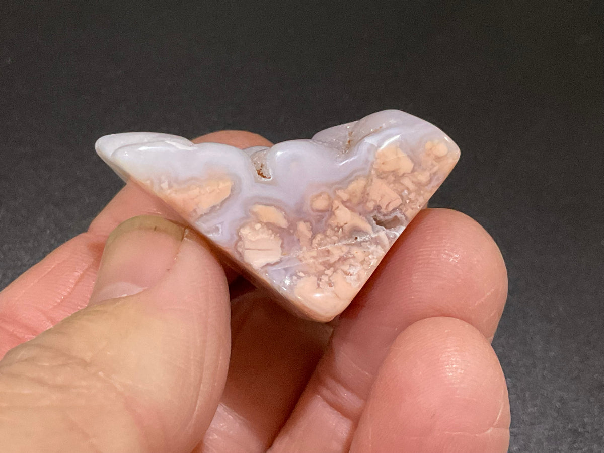 54g “Cotton Candy” Agate Pair 8