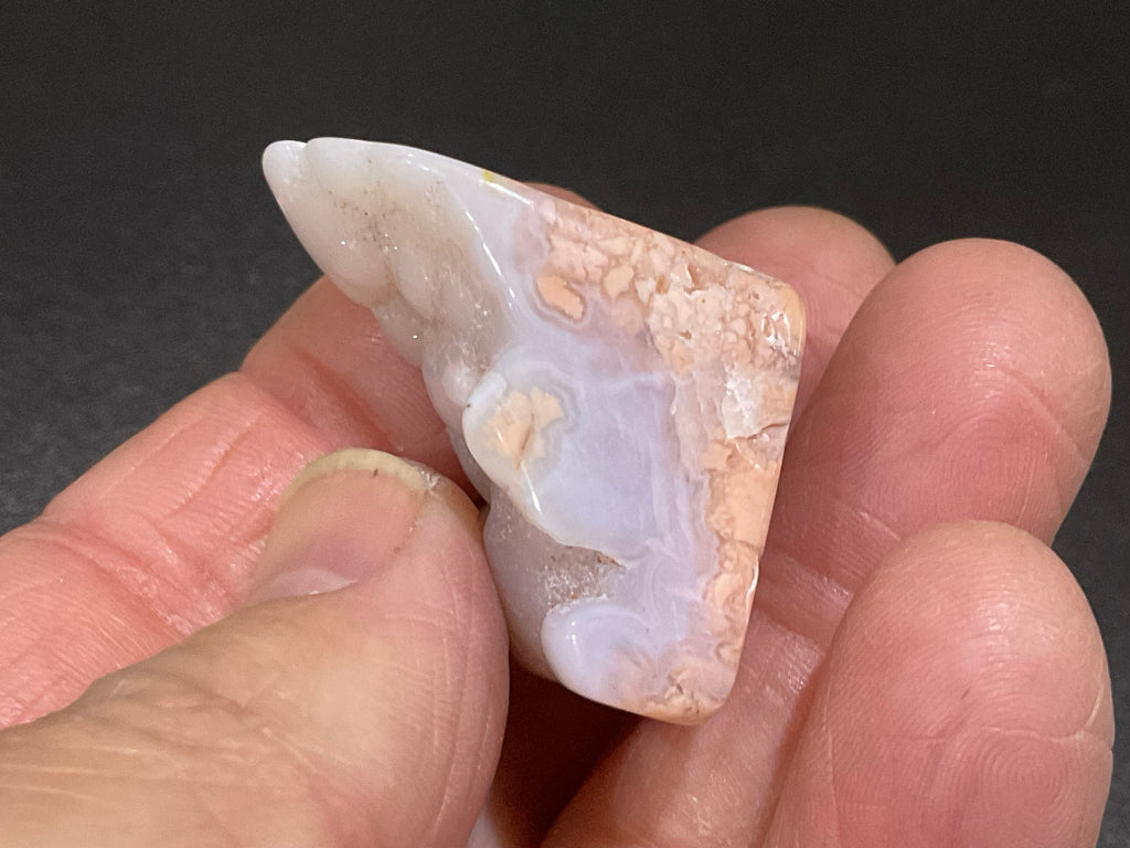 54g “Cotton Candy” Agate Pair 8