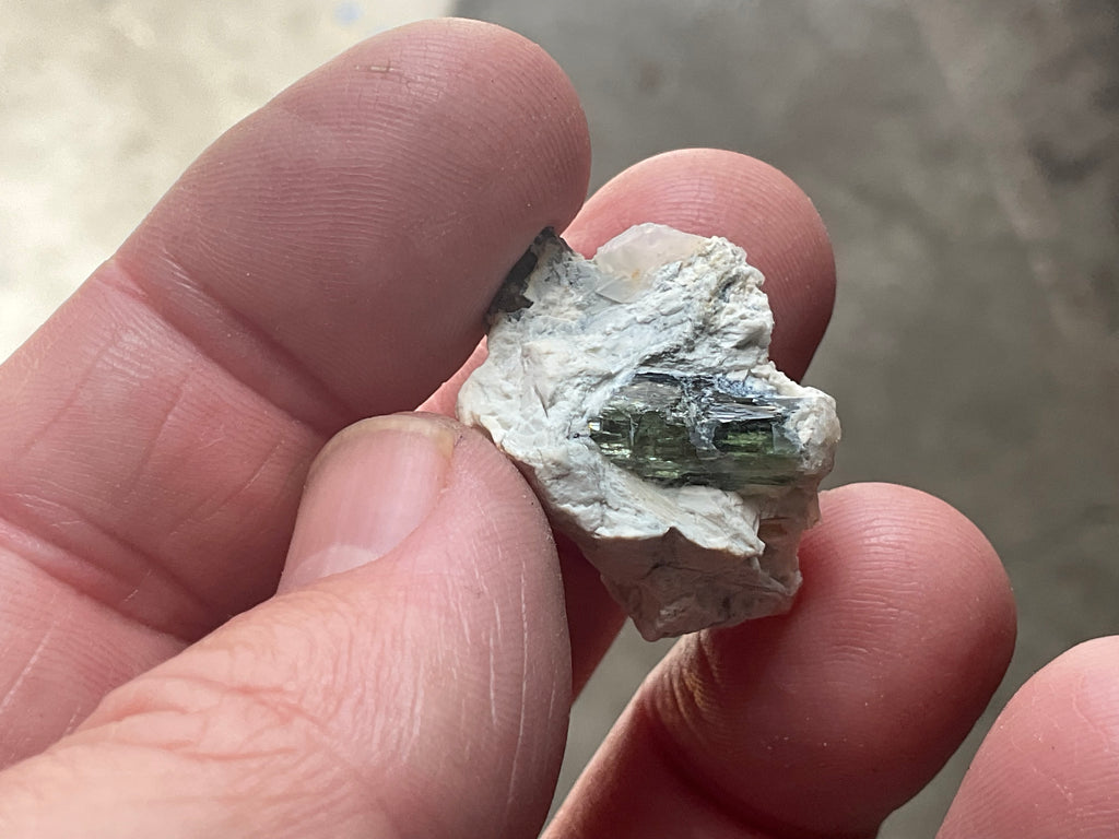 6g Diopside Crystal Specimen 2A from Yinnietharra, Australia