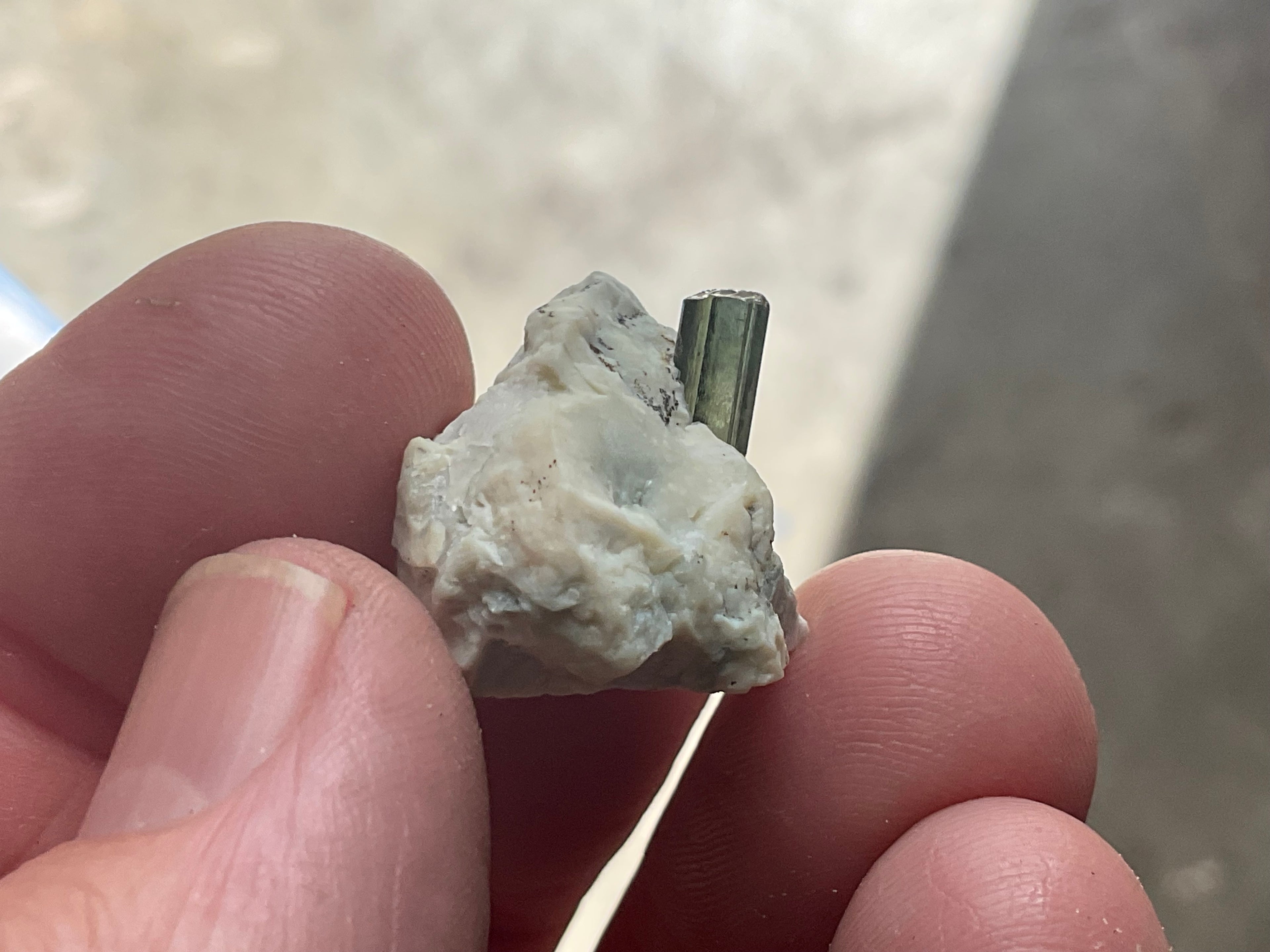 4g Diopside Crystal Specimen 2B from Yinnietharra, Australia