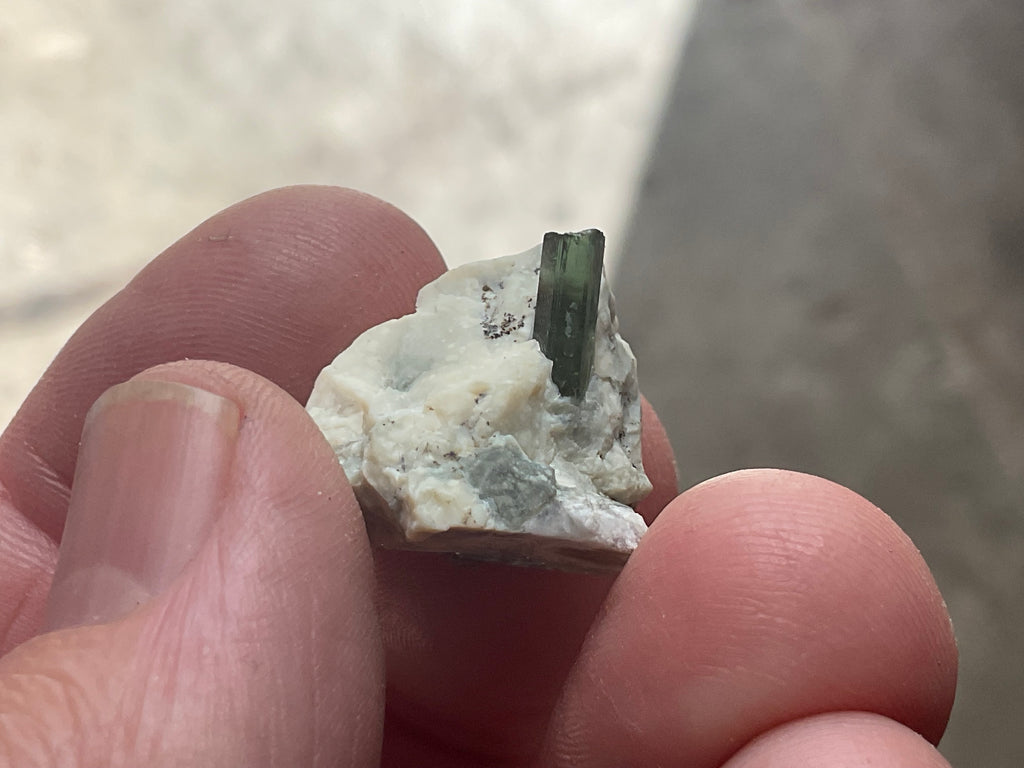 4g Diopside Crystal Specimen 2B from Yinnietharra, Australia