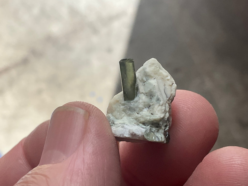4g Diopside Crystal Specimen 2B from Yinnietharra, Australia