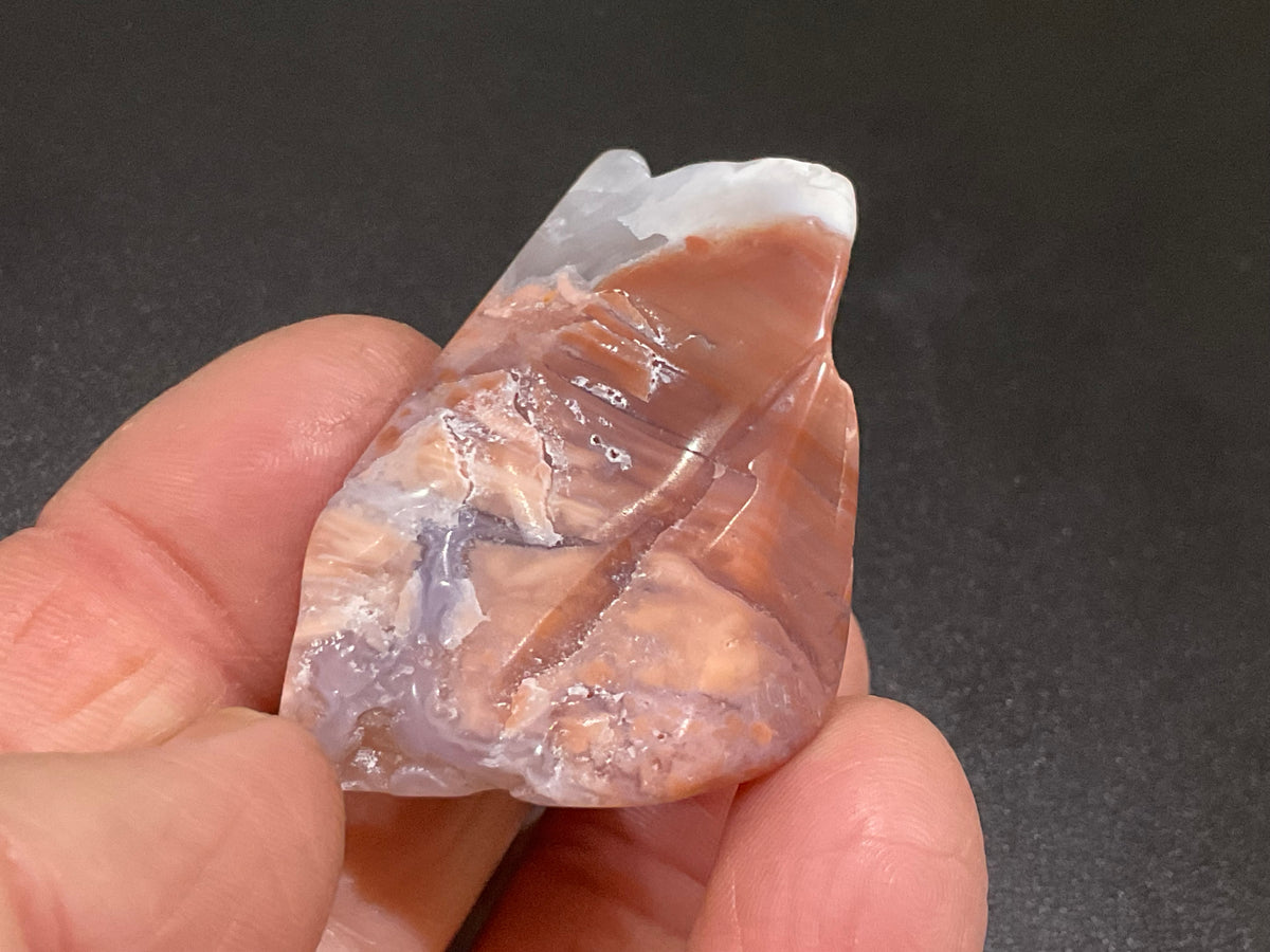 54g “Cotton Candy” Agate Pair 10