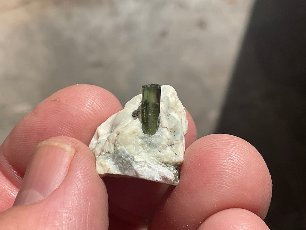 4g Diopside Crystal Specimen 2B from Yinnietharra, Australia