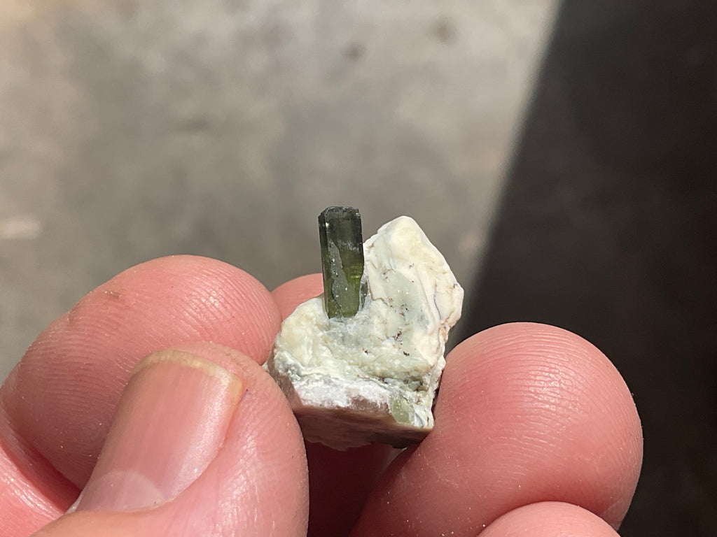 4g Diopside Crystal Specimen 2B from Yinnietharra, Australia
