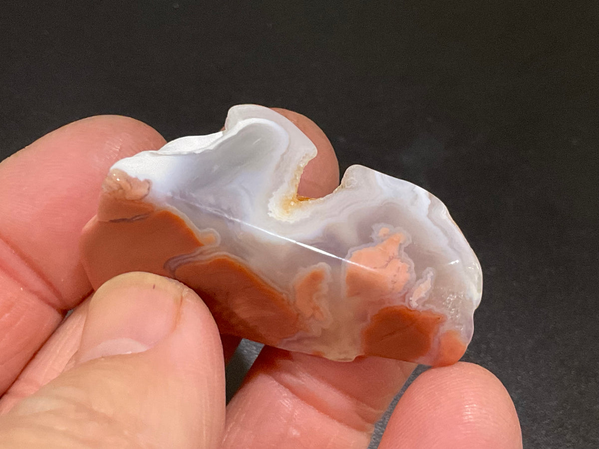54g “Cotton Candy” Agate Pair 10