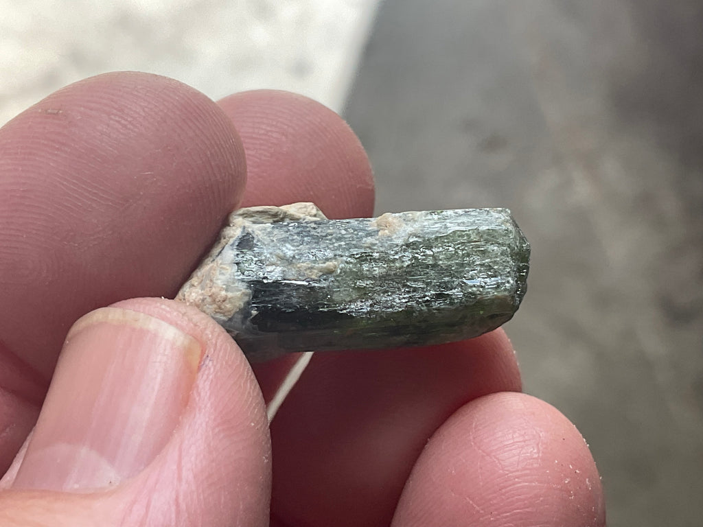 6g Diopside Crystal Specimen 3A from Yinnietharra, Australia