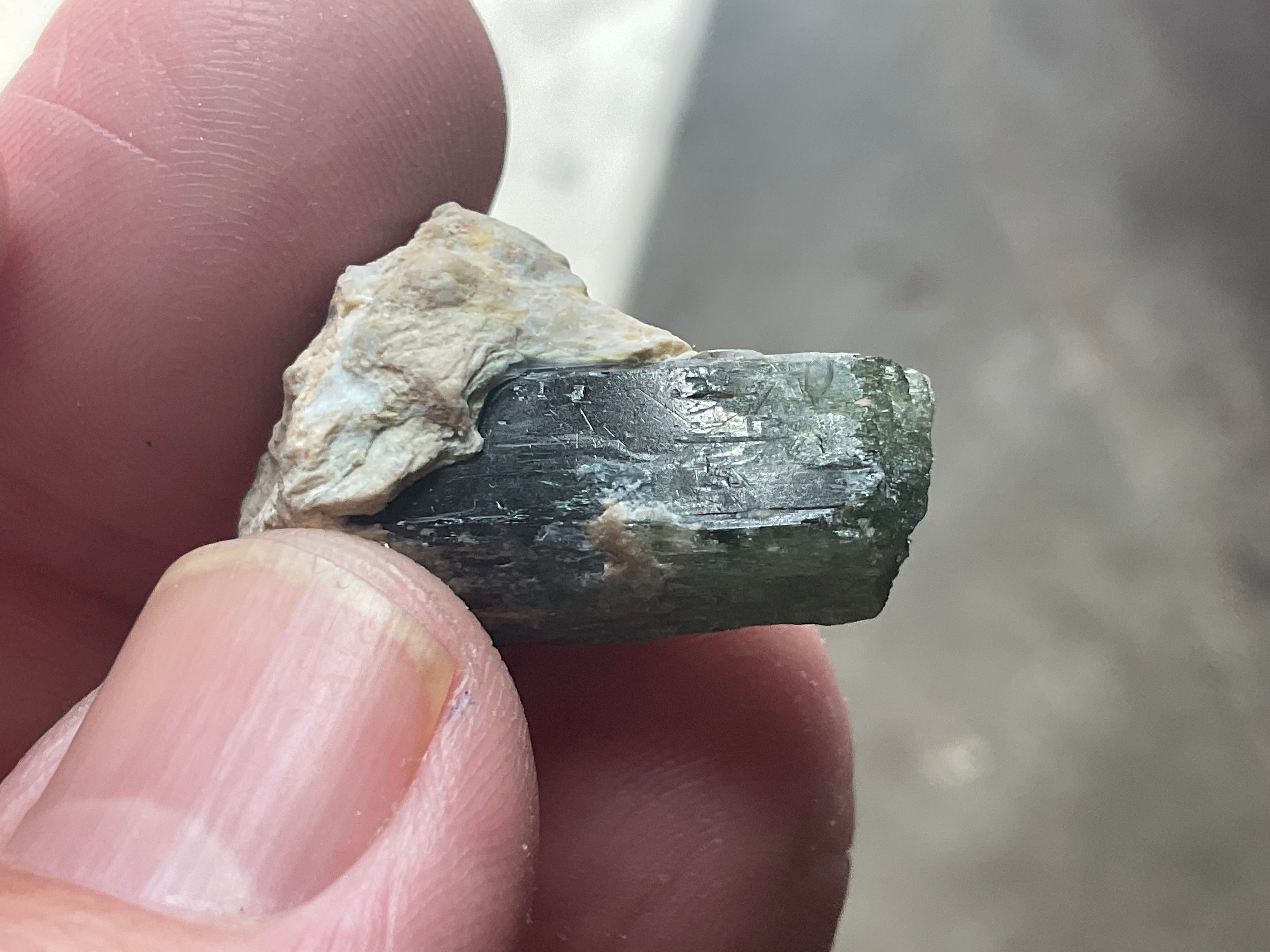 6g Diopside Crystal Specimen 3A from Yinnietharra, Australia