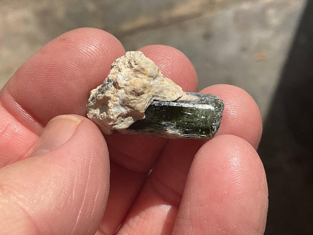 6g Diopside Crystal Specimen 3A from Yinnietharra, Australia