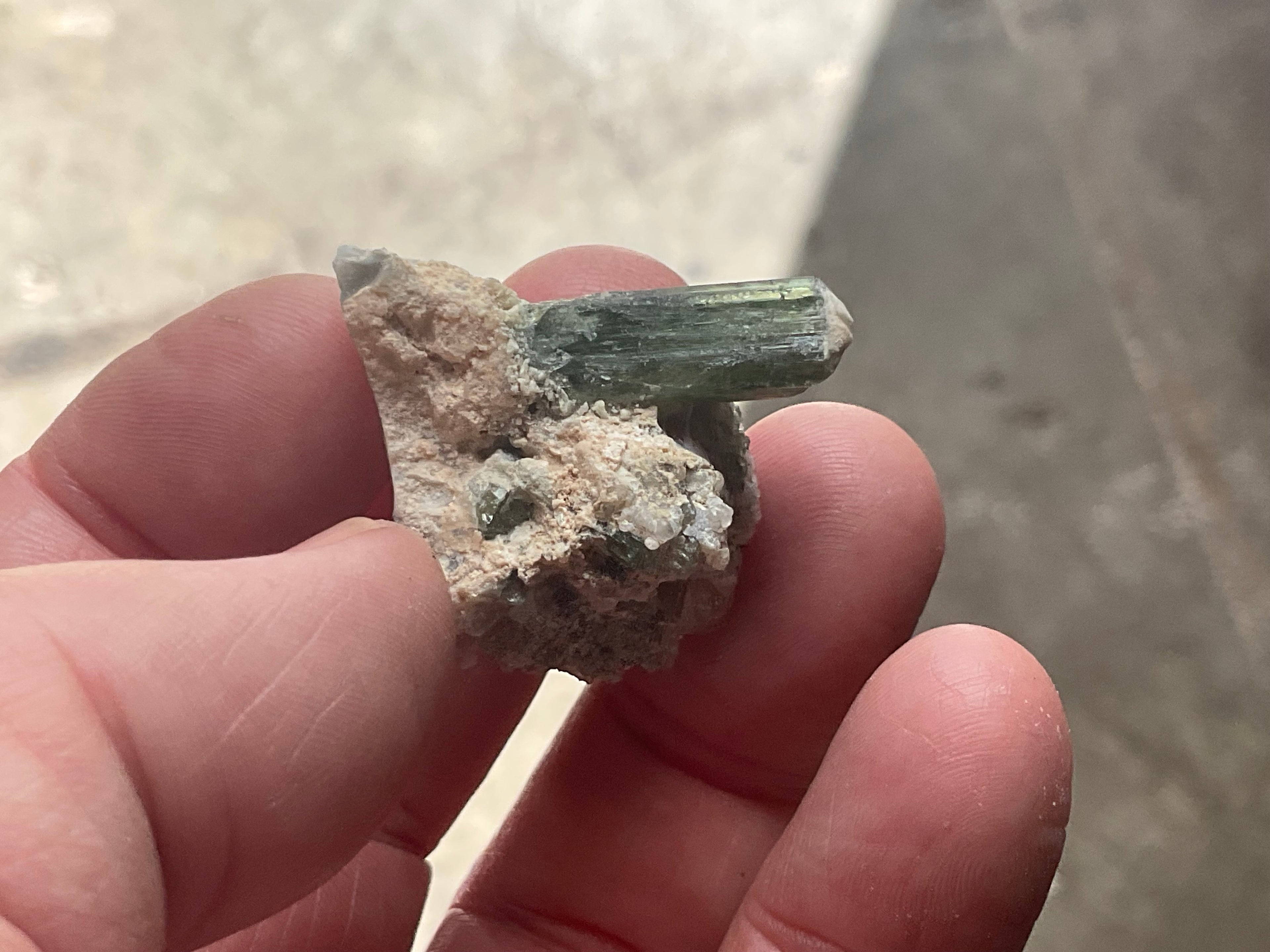 16g Diopside Crystal Specimen 3B from Yinnietharra, Australia