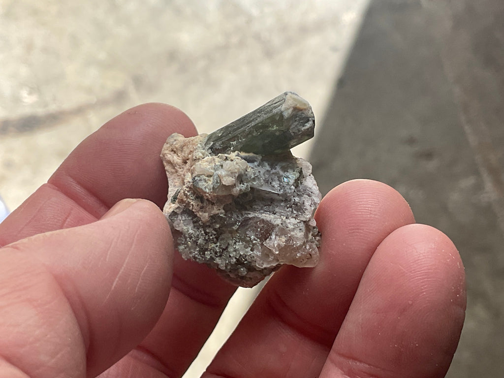 16g Diopside Crystal Specimen 3B from Yinnietharra, Australia
