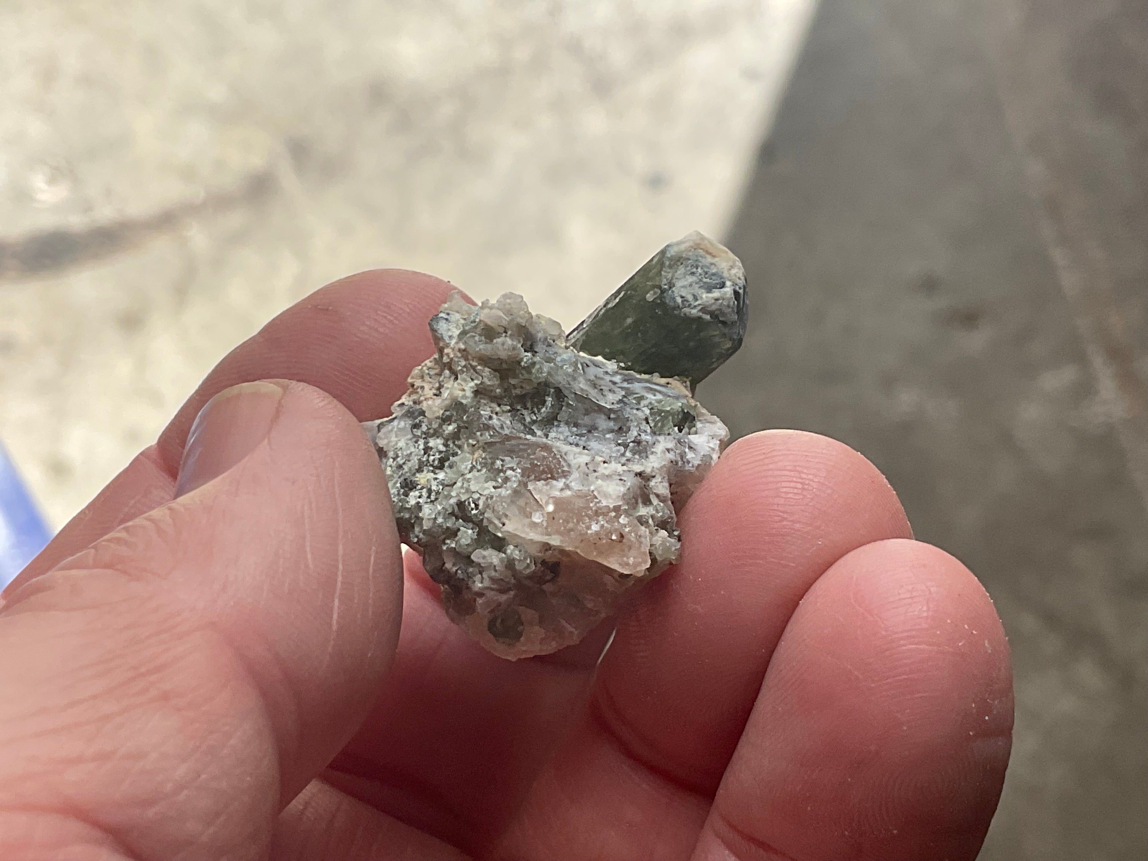 16g Diopside Crystal Specimen 3B from Yinnietharra, Australia