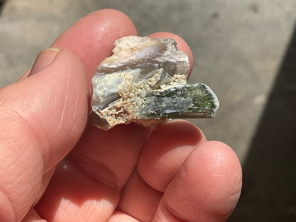 16g Diopside Crystal Specimen 3B from Yinnietharra, Australia