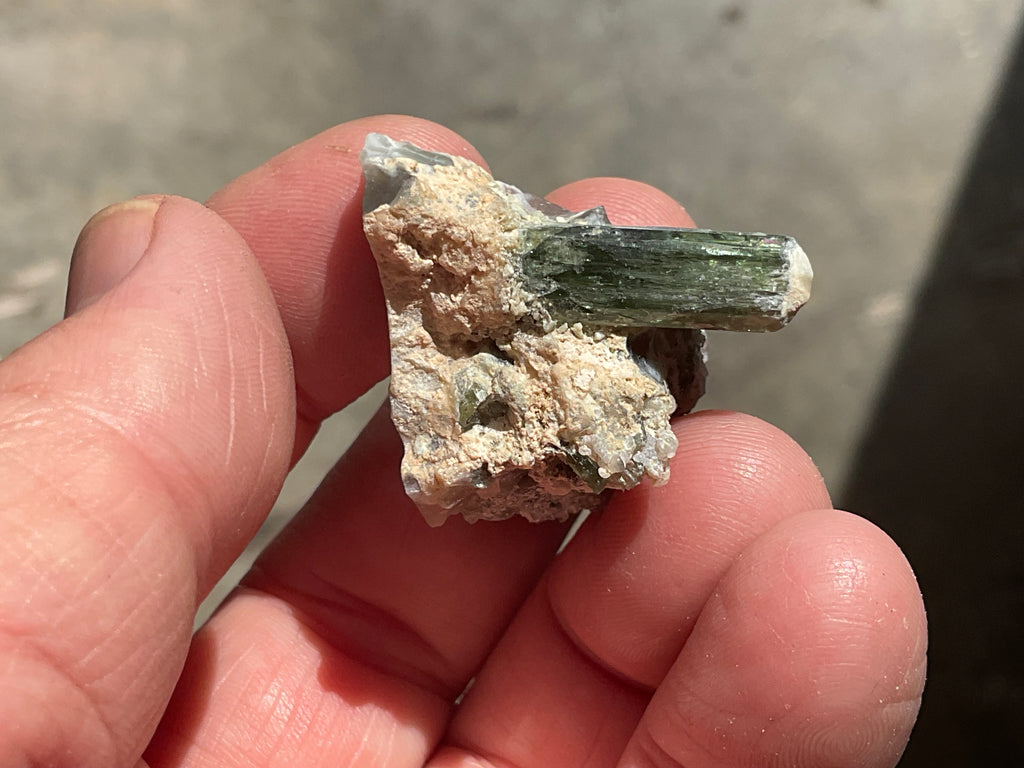 16g Diopside Crystal Specimen 3B from Yinnietharra, Australia