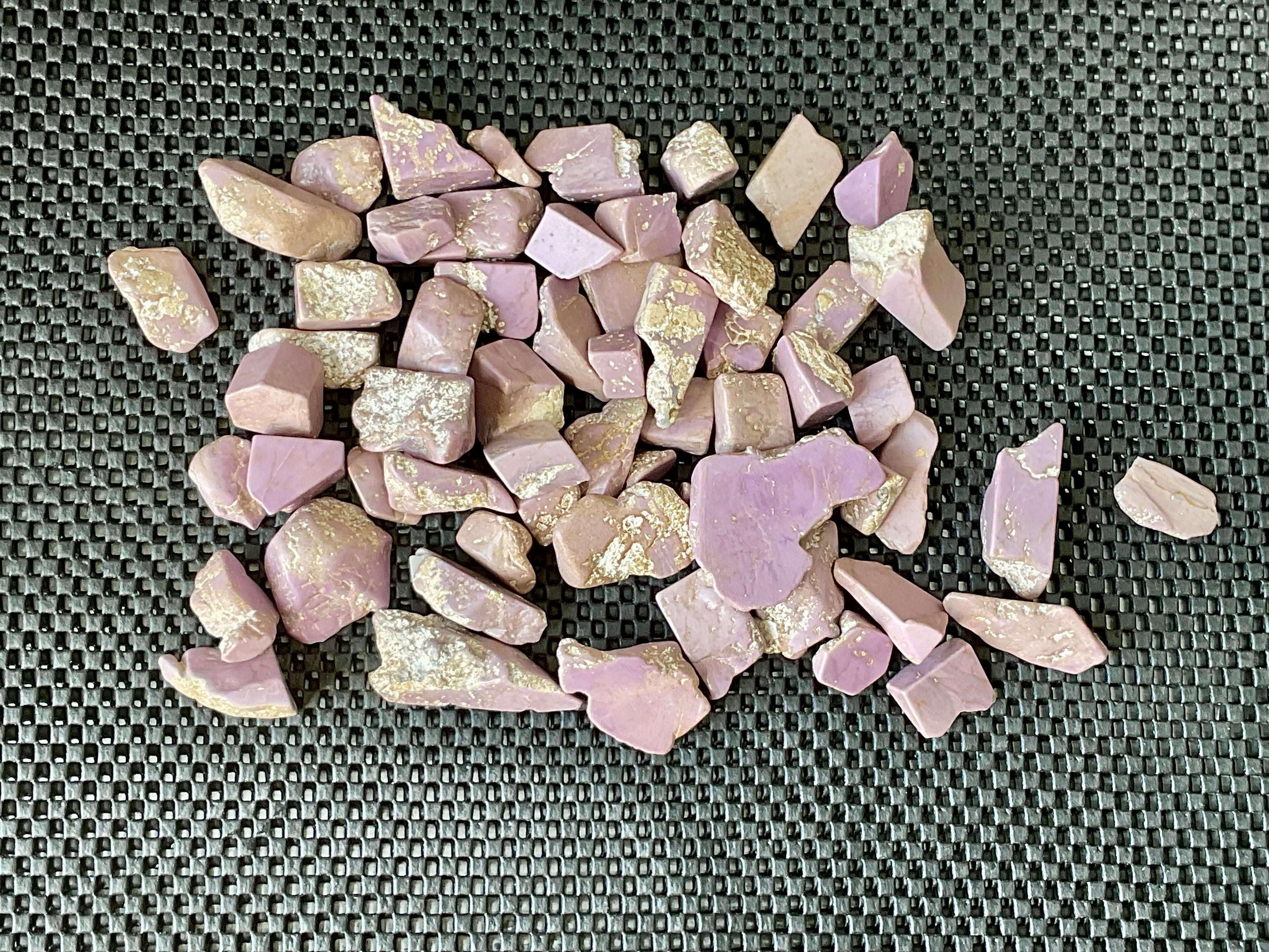 Phosphosiderite One Side Polished Small Pieces Pack