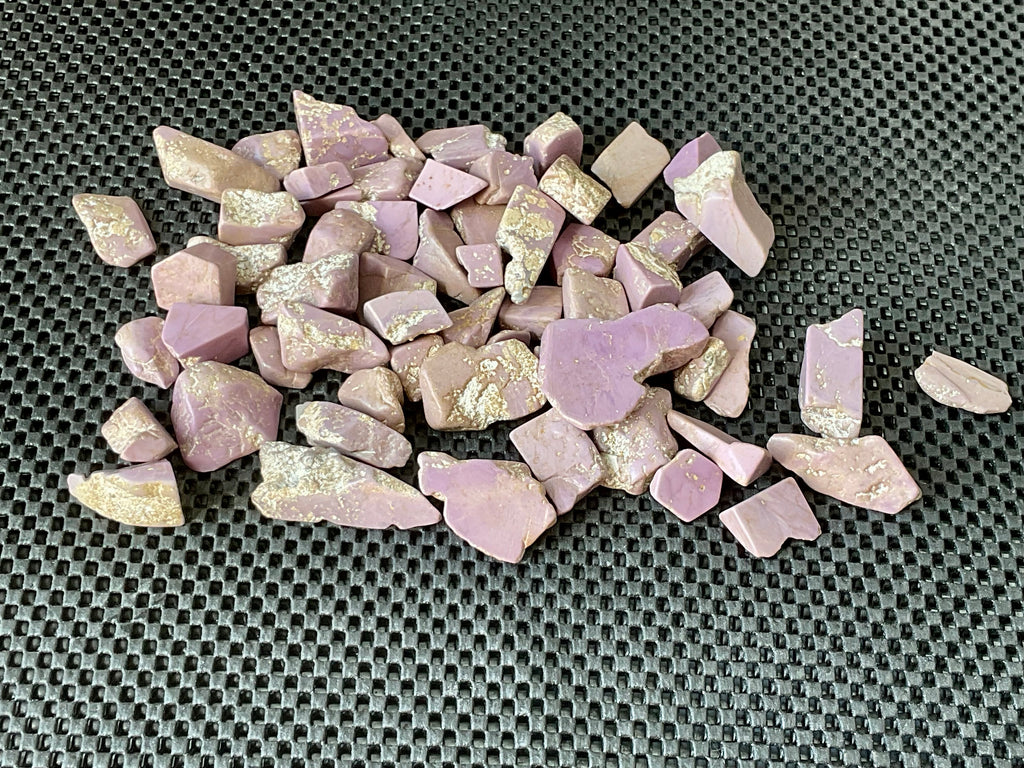 Phosphosiderite One Side Polished Small Pieces Pack