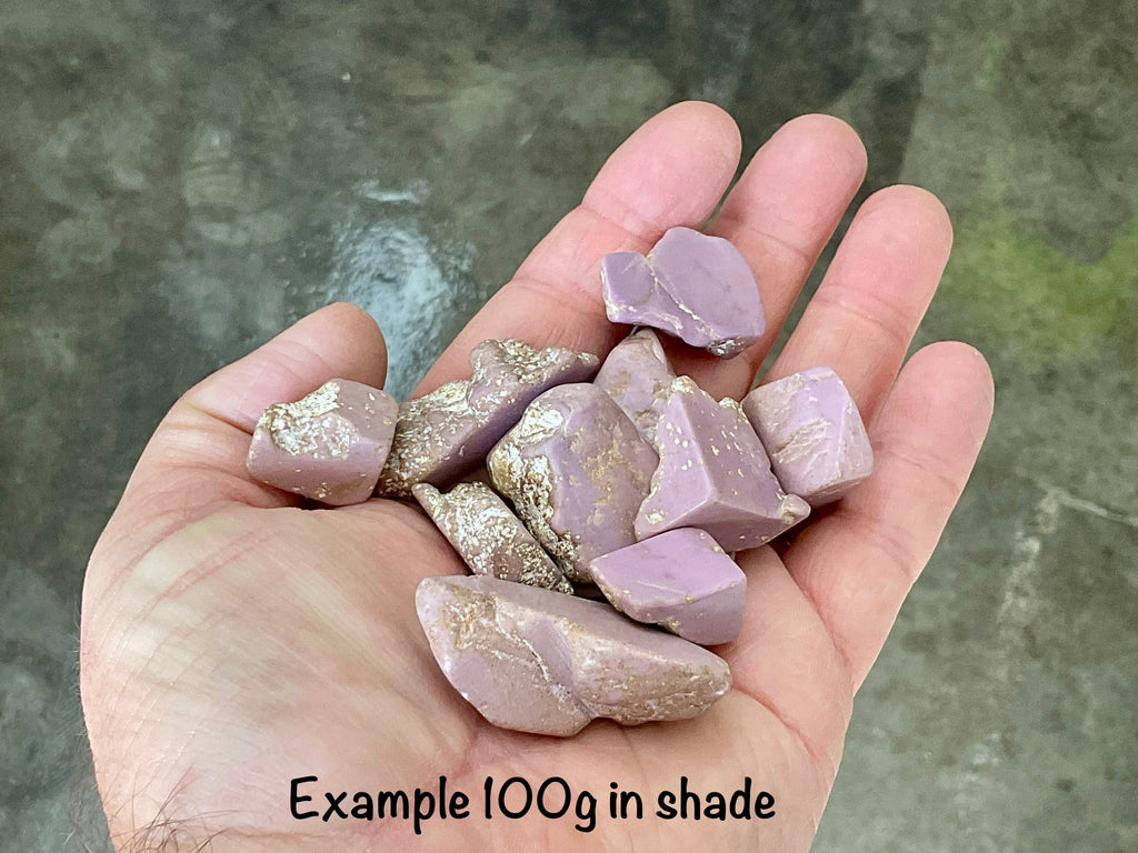 Phosphosiderite One Side Polished Small Pieces Pack