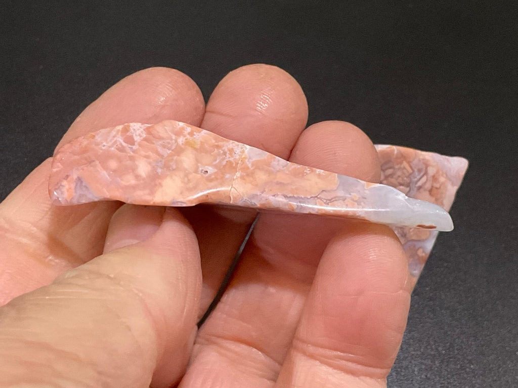 56g “Cotton Candy” Agate Pair 16