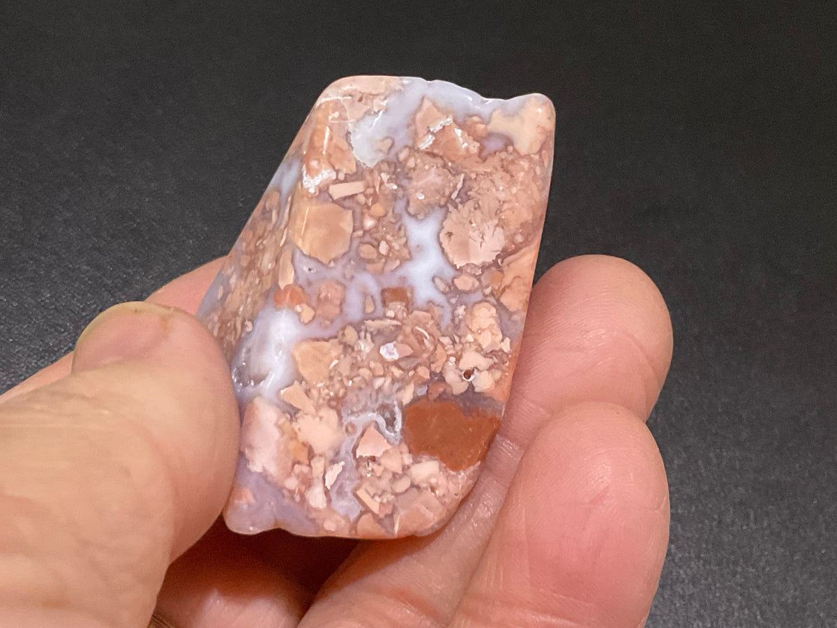 56g “Cotton Candy” Agate Pair 16