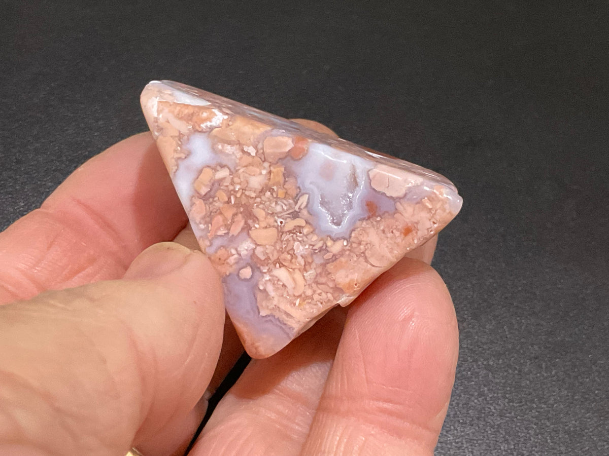 56g “Cotton Candy” Agate Pair 16