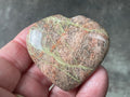 54g Unakite Heart 4B