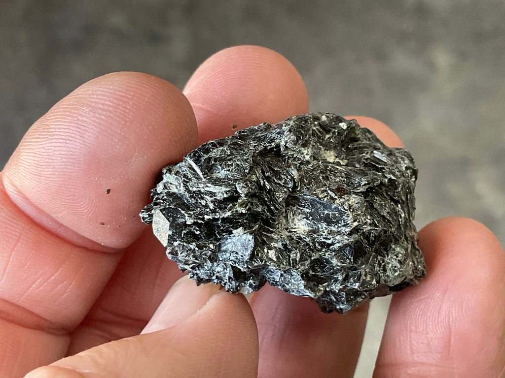 22g Black Dravite in Matrix Specimen 1A from Yinnietharra Western Australia