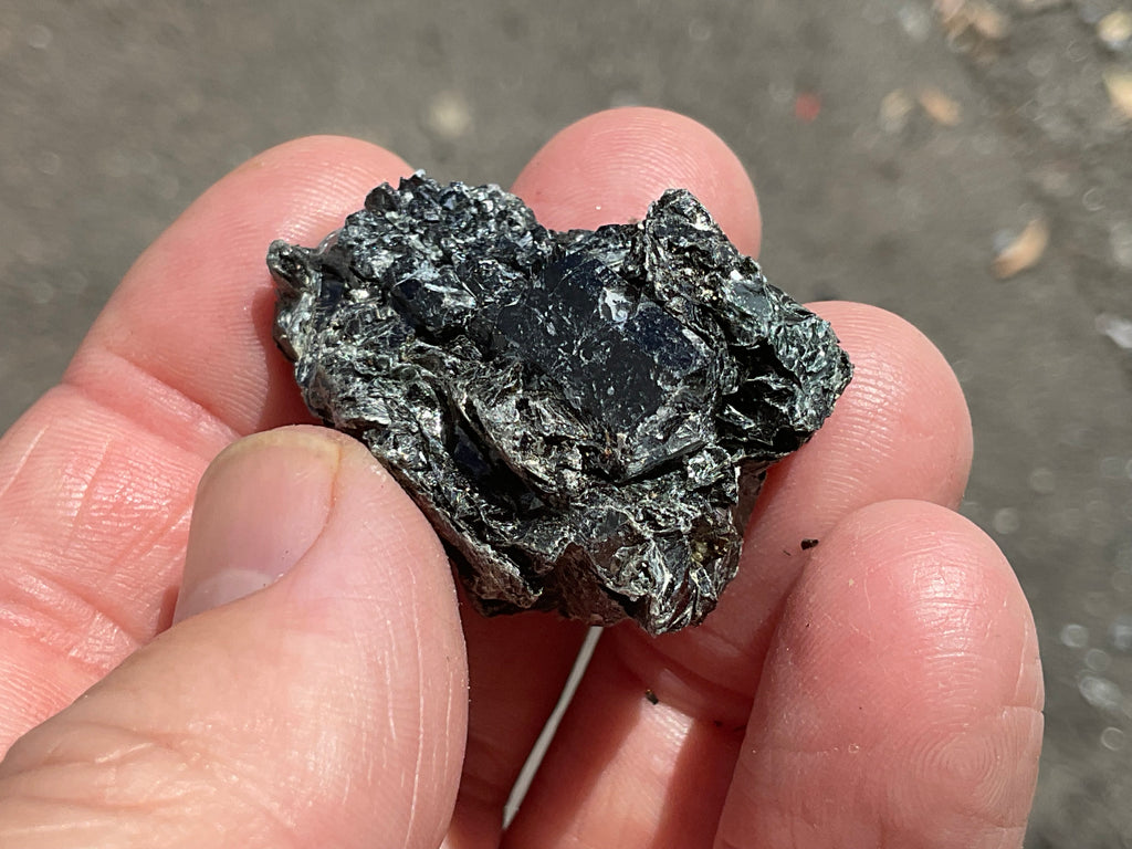 22g Black Dravite in Matrix Specimen 1A from Yinnietharra Western Australia