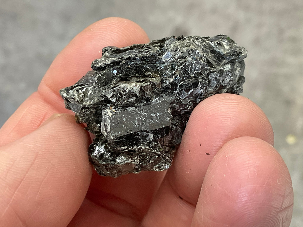 22g Black Dravite in Matrix Specimen 1A from Yinnietharra Western Australia