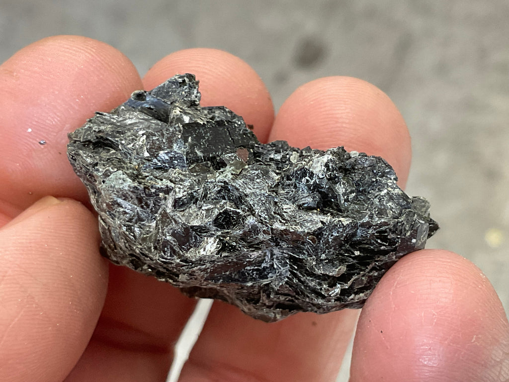 22g Black Dravite in Matrix Specimen 1A from Yinnietharra Western Australia