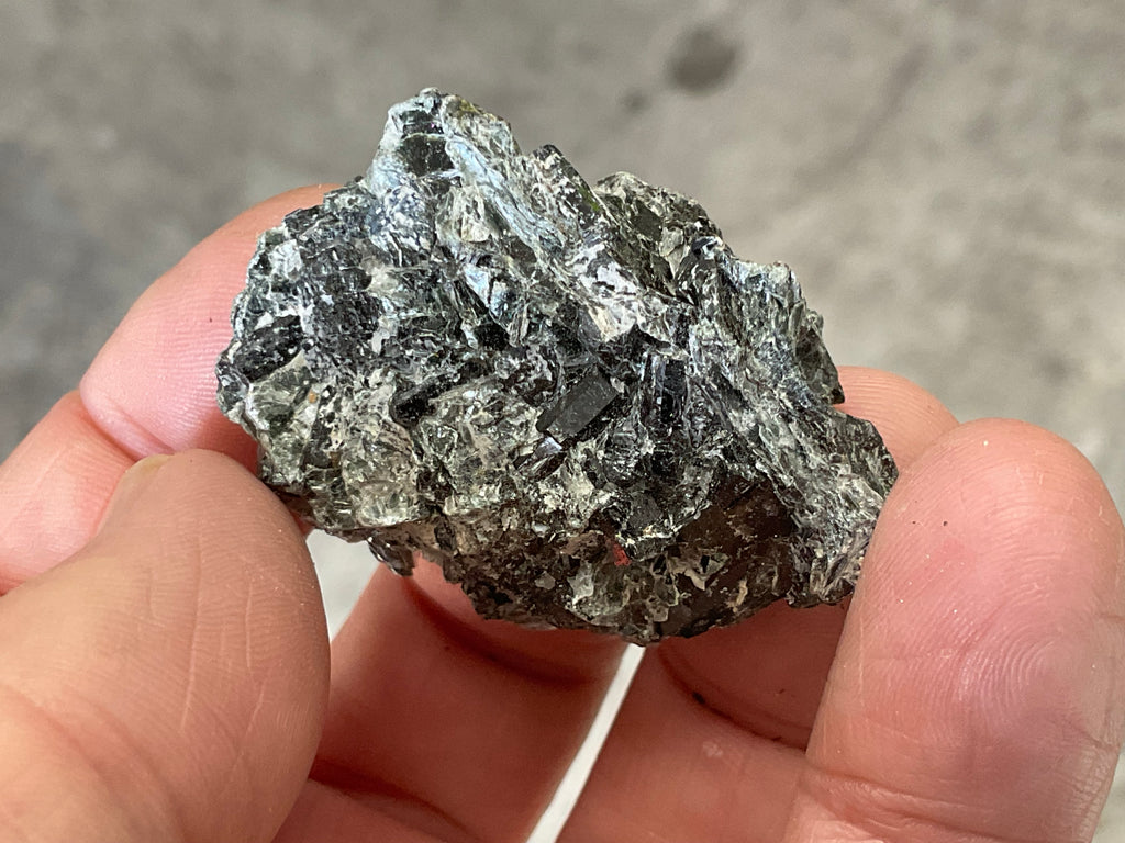 26g Black Dravite in Matrix Specimen 1B from Yinnietharra Western Australia