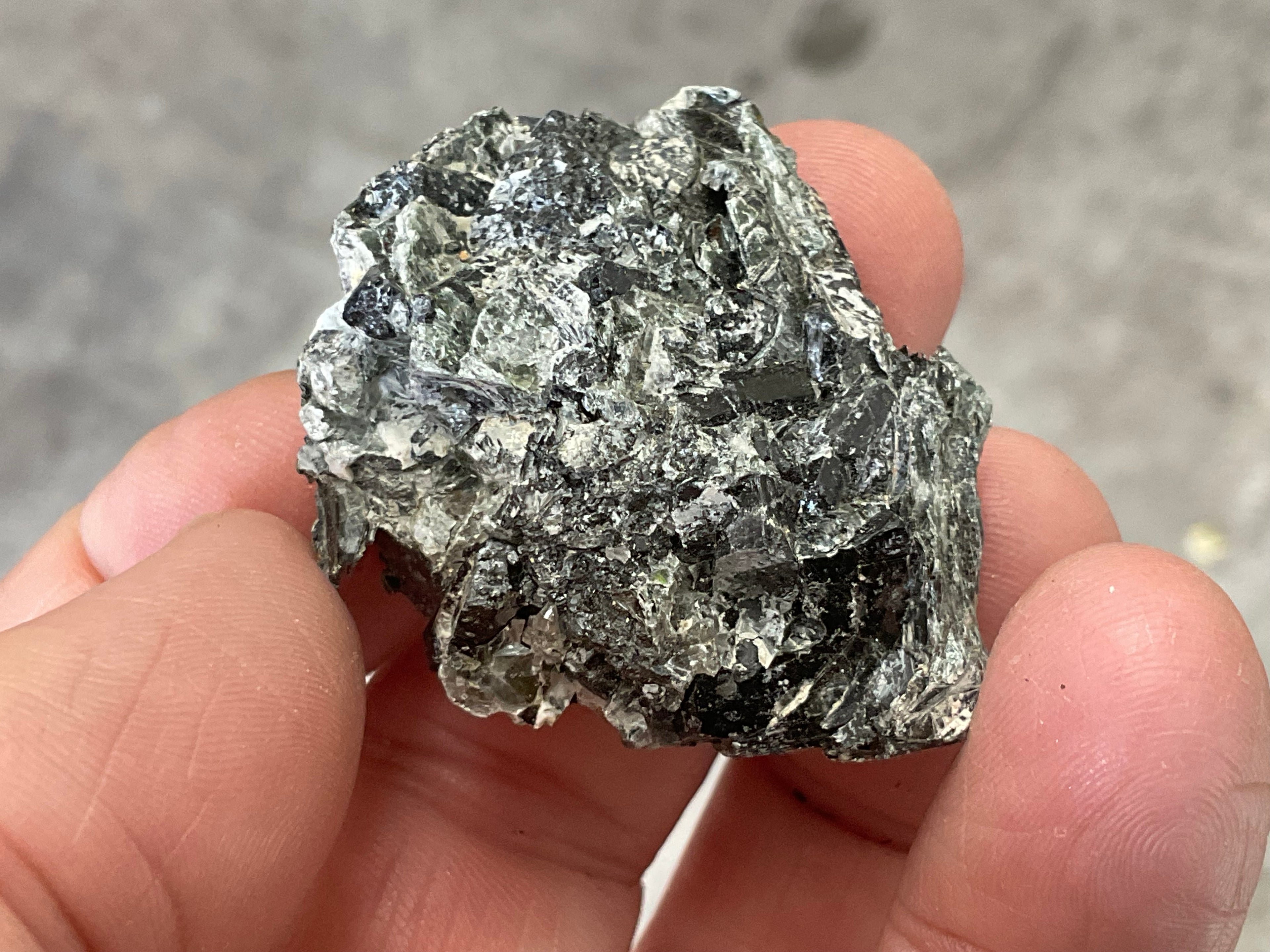 26g Black Dravite in Matrix Specimen 1B from Yinnietharra Western Australia