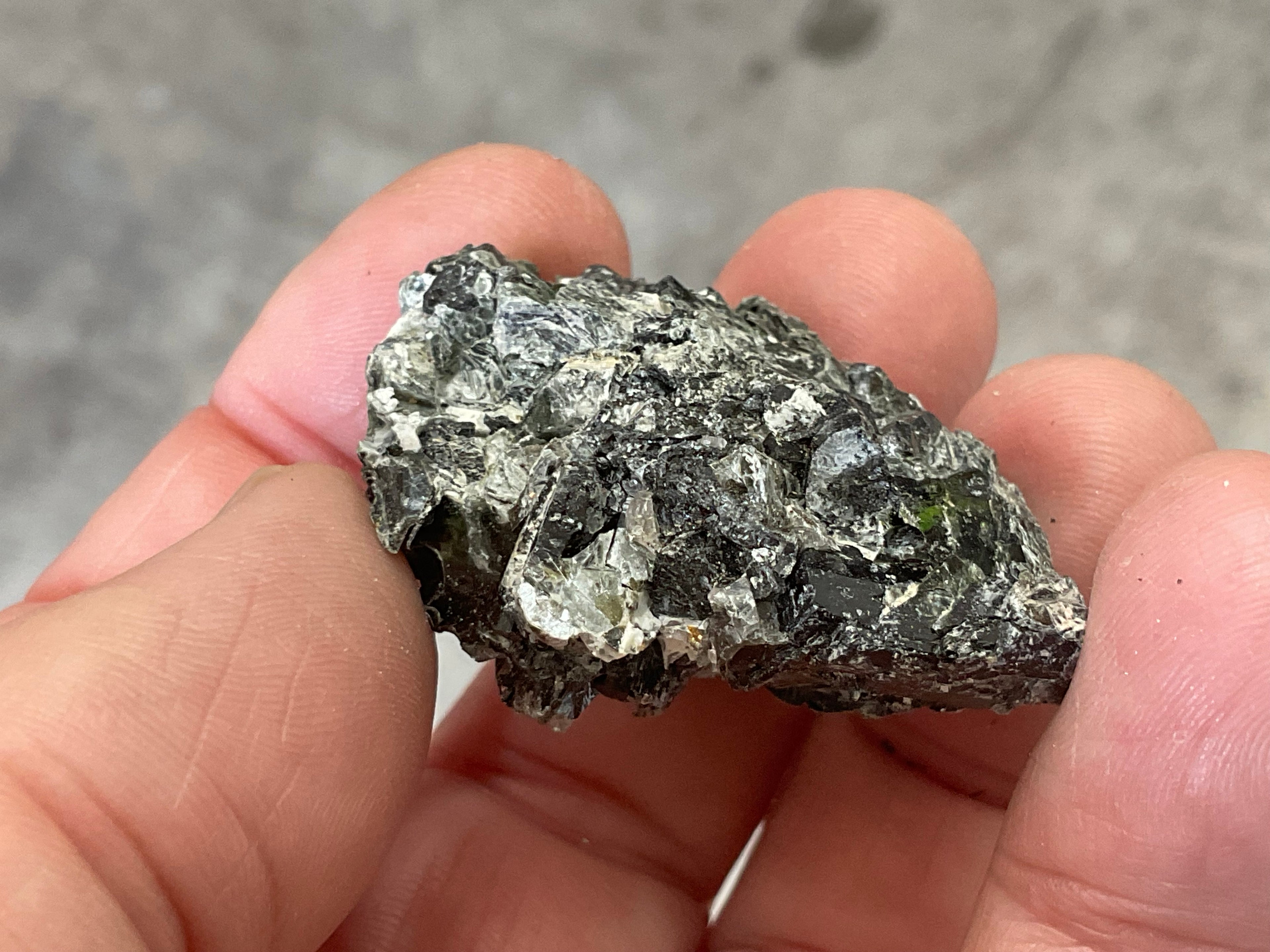 26g Black Dravite in Matrix Specimen 1B from Yinnietharra Western Australia
