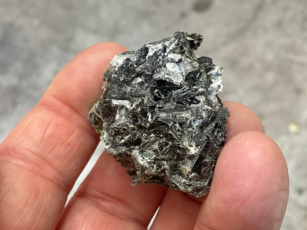26g Black Dravite in Matrix Specimen 1B from Yinnietharra Western Australia