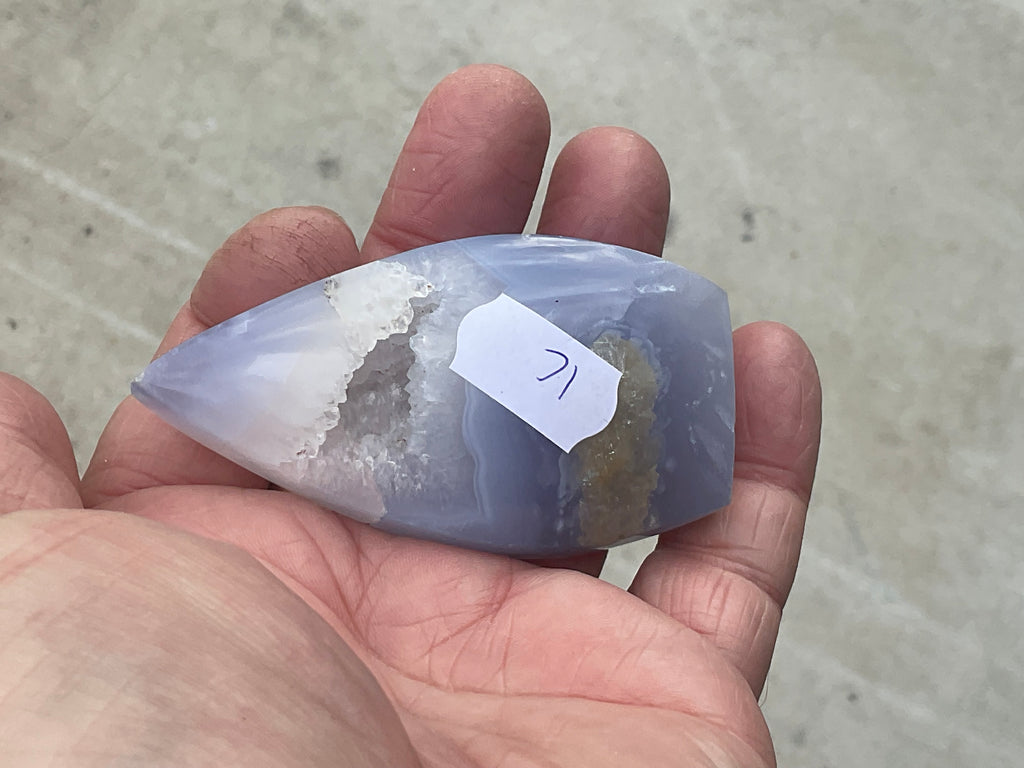 82g Blue Lace Agate Freeform 1C