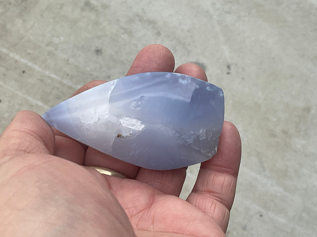 82g Blue Lace Agate Freeform 1C
