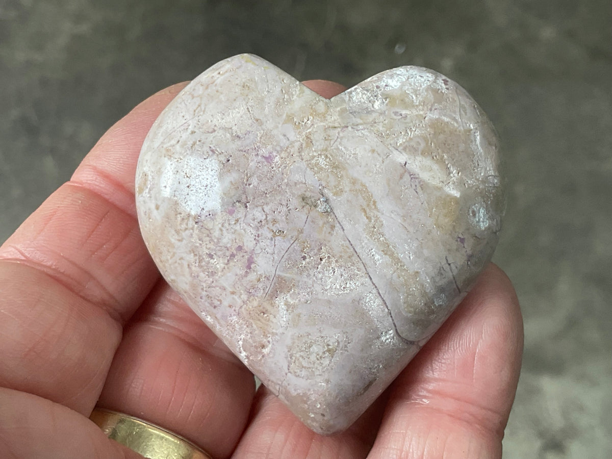 75g Phosphosiderite Heart B