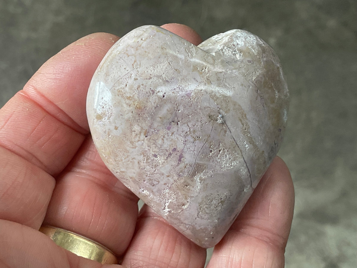 75g Phosphosiderite Heart B