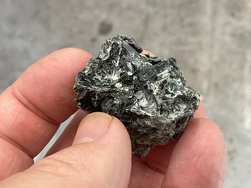 24g Black Dravite in Matrix Specimen 2A from Yinnietharra Western Australia