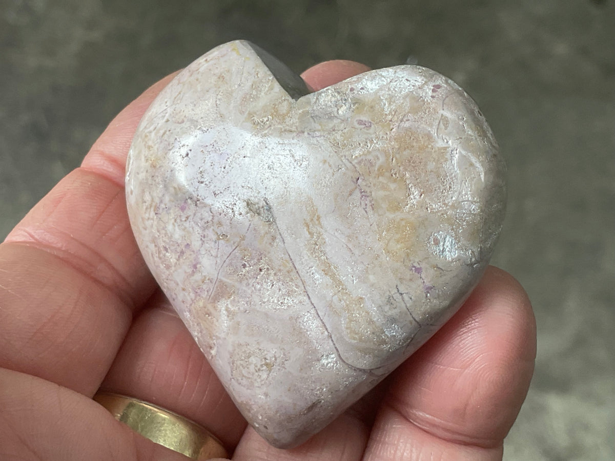 75g Phosphosiderite Heart B