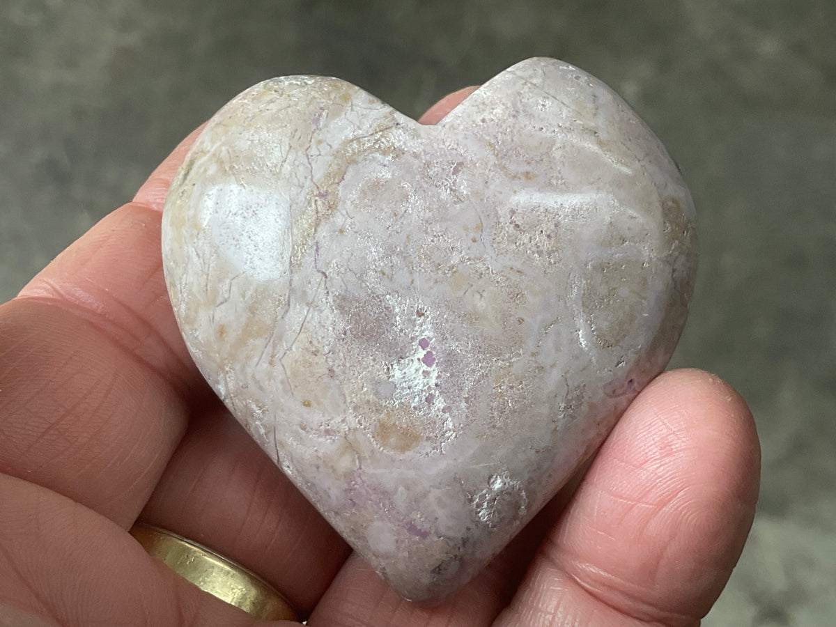 75g Phosphosiderite Heart B