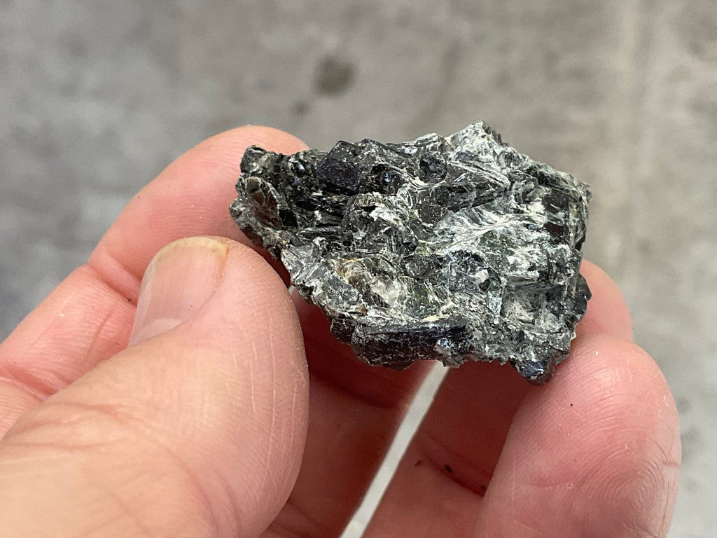 24g Black Dravite in Matrix Specimen 2A from Yinnietharra Western Australia